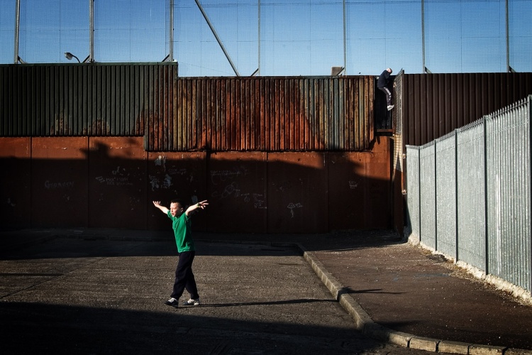 Dietro un muro. Belfast